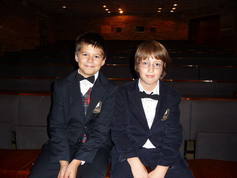 Ready for the concert - 26.11.2010